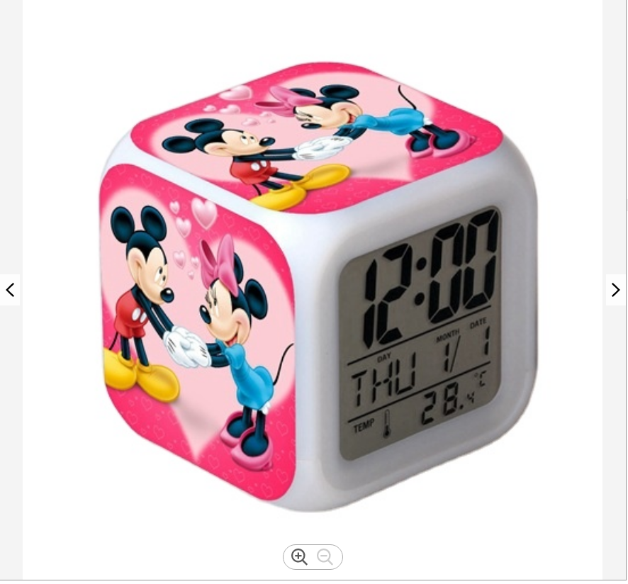 Detail Mickey Mouse Digital Alarm Clock Nomer 52