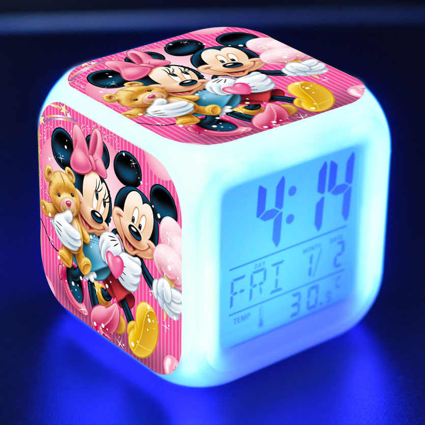 Detail Mickey Mouse Digital Alarm Clock Nomer 54