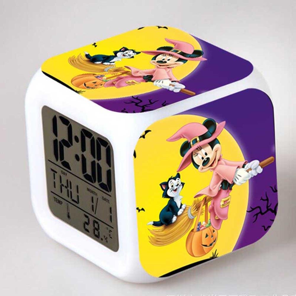 Detail Mickey Mouse Digital Alarm Clock Nomer 9