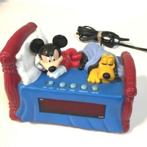 Detail Mickey Mouse Digital Alarm Clock Nomer 10