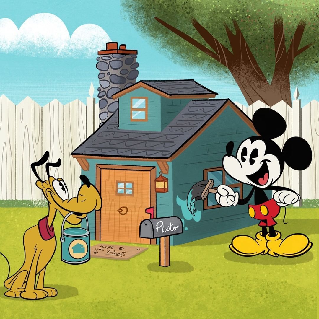 Detail Mickey Mouse Dog Cartoon Nomer 55