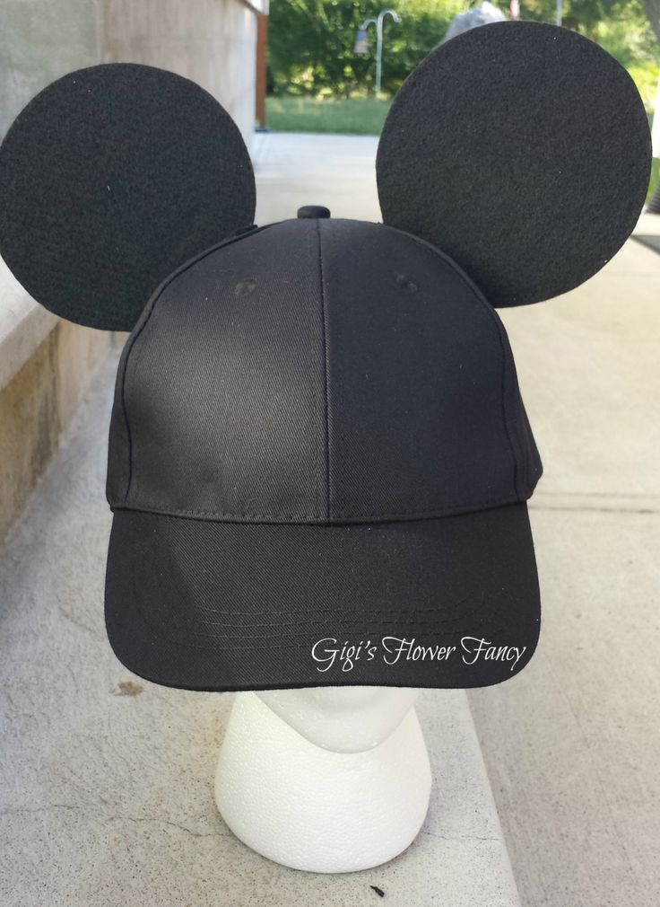 Detail Mickey Mouse Ears Baseball Cap Nomer 14