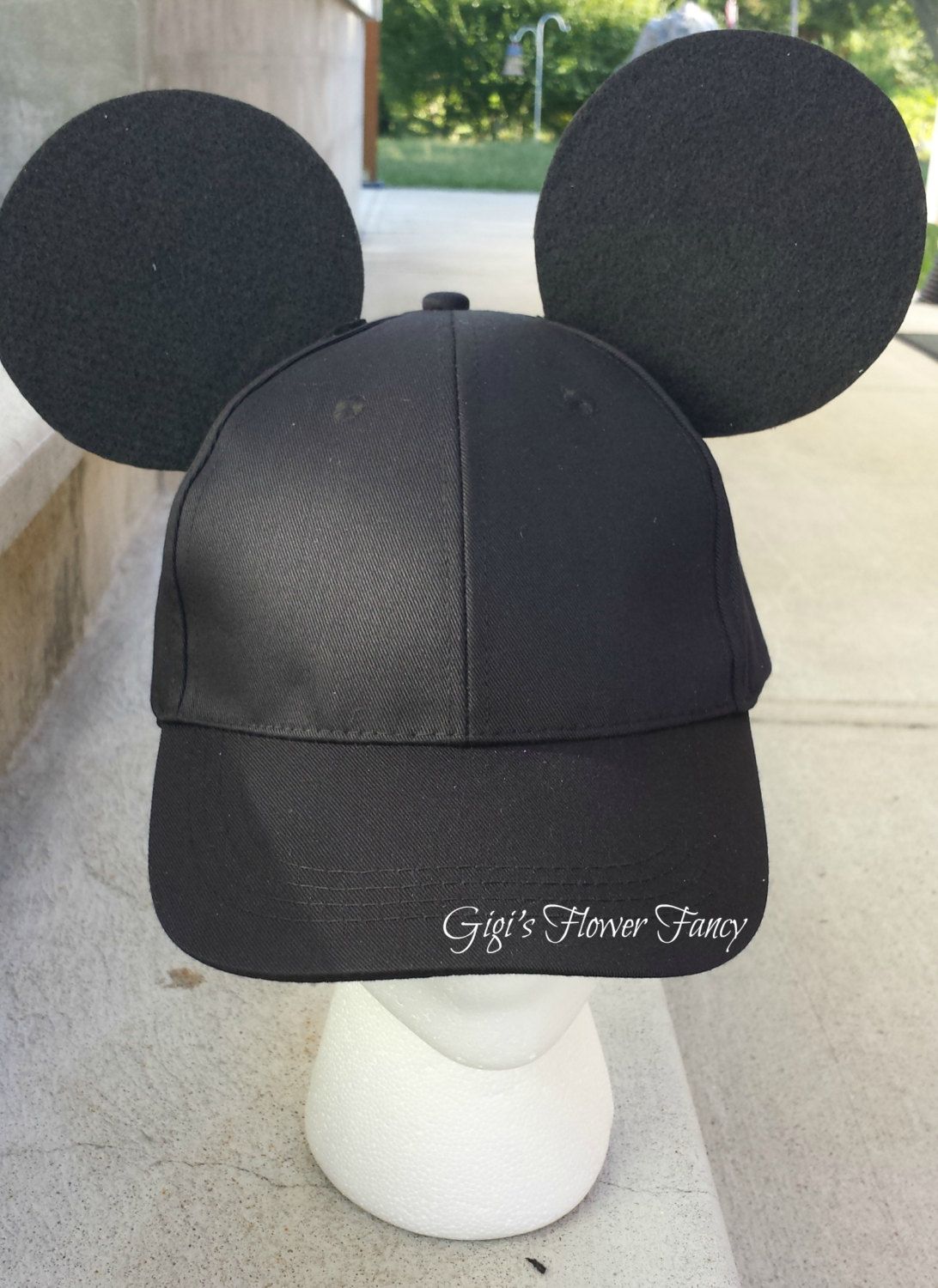 Detail Mickey Mouse Ears Baseball Hat Nomer 11