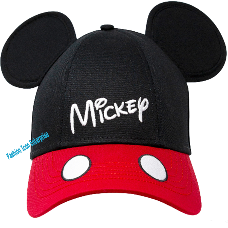 Detail Mickey Mouse Ears Baseball Hat Nomer 27
