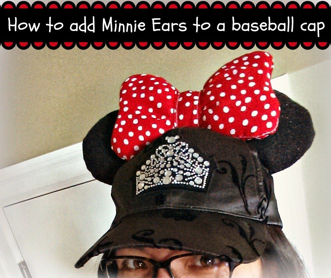 Detail Mickey Mouse Ears Baseball Hat Nomer 32
