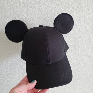 Detail Mickey Mouse Ears Baseball Hat Nomer 51