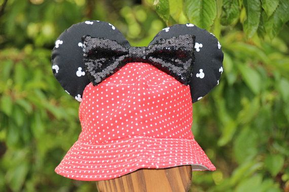 Detail Mickey Mouse Ears Bucket Hat Nomer 40