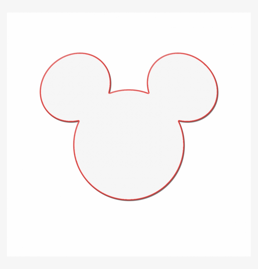 Detail Mickey Mouse Ears Silhouette Clip Art Nomer 11
