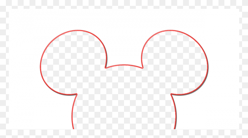 Detail Mickey Mouse Ears Silhouette Clip Art Nomer 12
