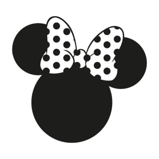 Detail Mickey Mouse Ears Silhouette Clip Art Nomer 29