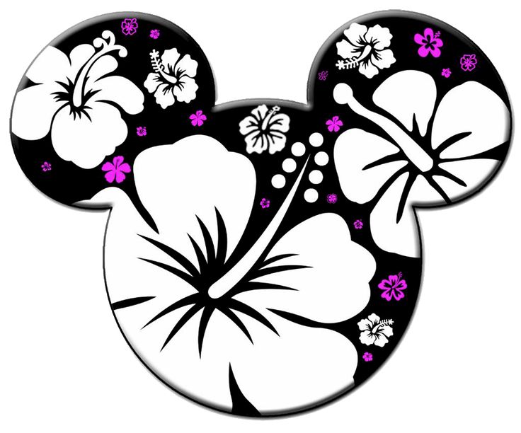 Detail Mickey Mouse Ears Silhouette Clip Art Nomer 33
