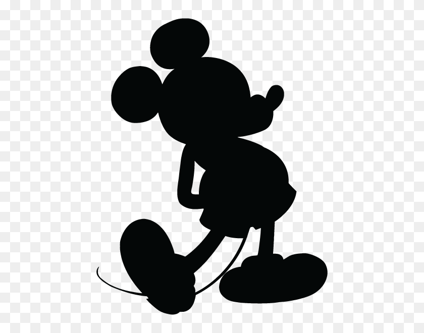 Detail Mickey Mouse Ears Silhouette Clip Art Nomer 41