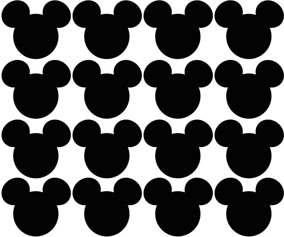 Detail Mickey Mouse Ears Stickers Nomer 2