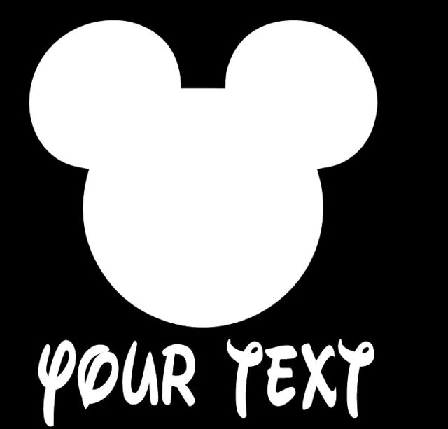Detail Mickey Mouse Ears Stickers Nomer 13