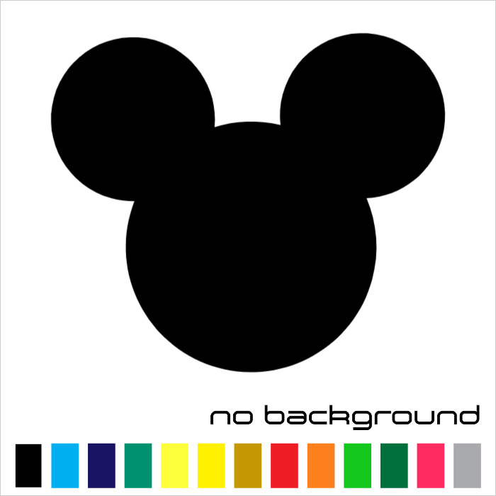 Detail Mickey Mouse Ears Stickers Nomer 16