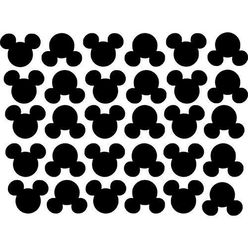 Detail Mickey Mouse Ears Stickers Nomer 23