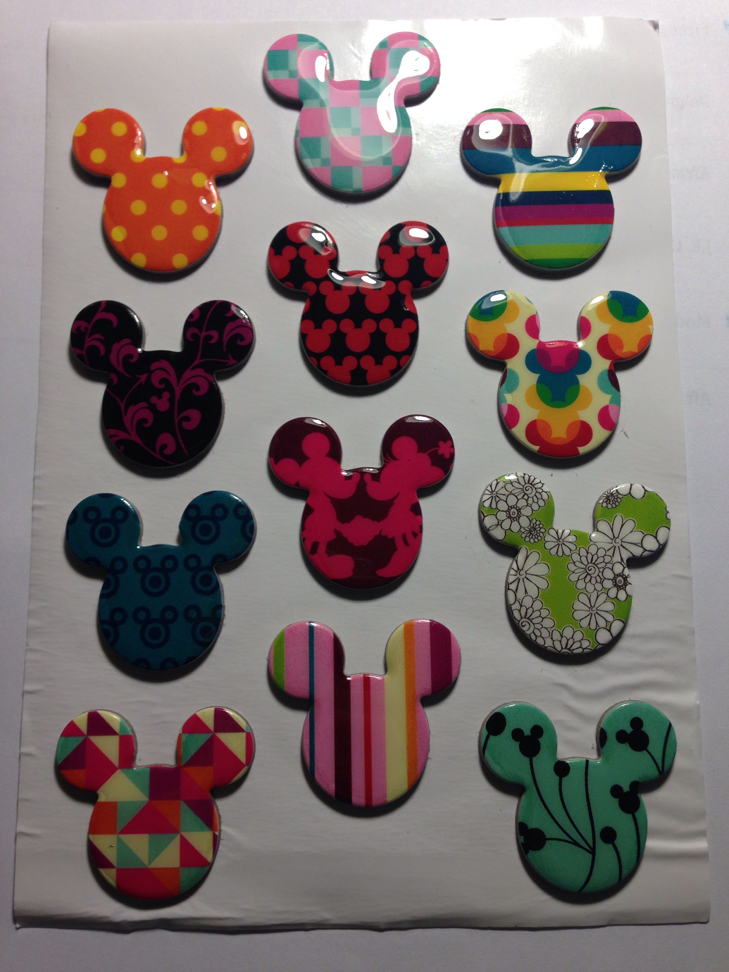 Detail Mickey Mouse Ears Stickers Nomer 8