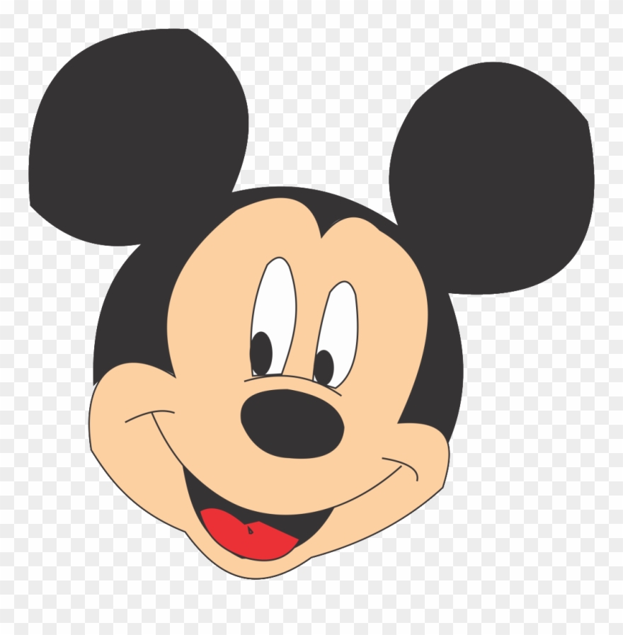 Detail Mickey Mouse Face Clipart Nomer 11