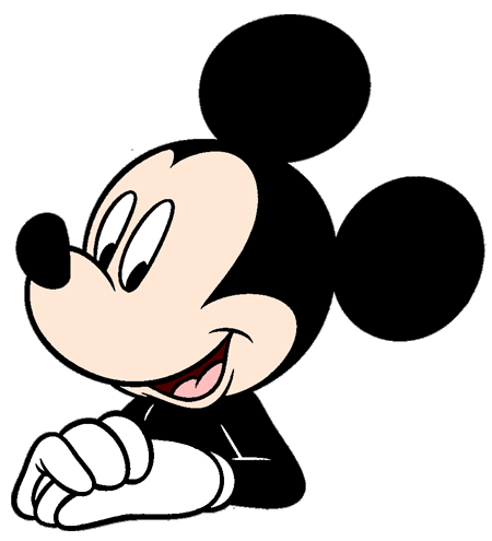 Detail Mickey Mouse Face Clipart Nomer 31