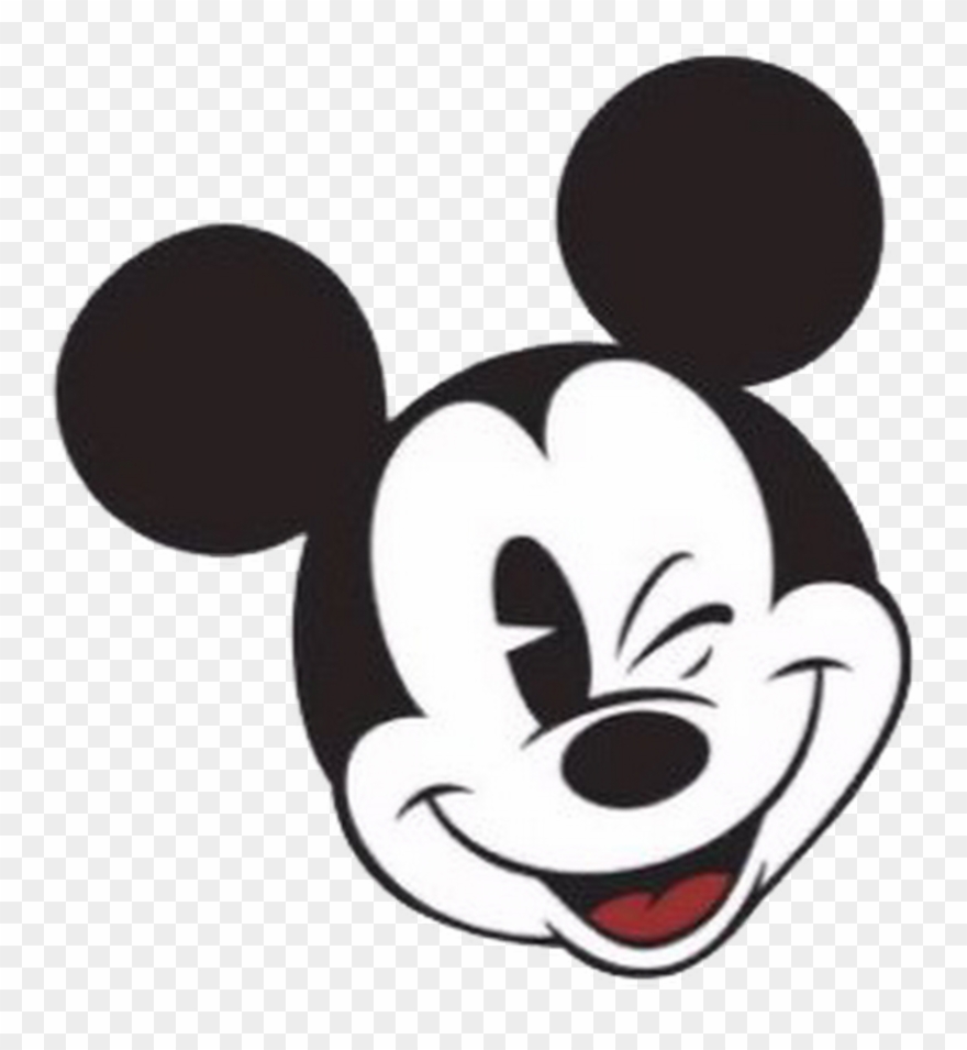Detail Mickey Mouse Face Clipart Nomer 9