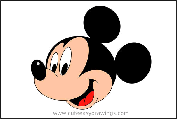 Detail Mickey Mouse Face Image Nomer 24