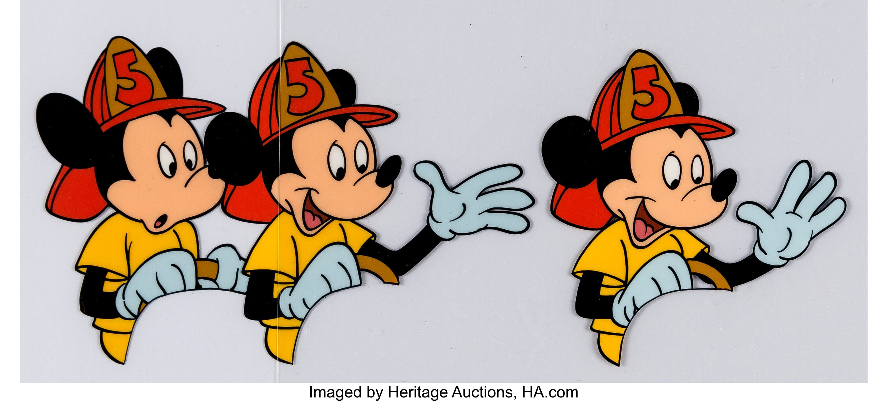 Detail Mickey Mouse Firefighter Print Nomer 25