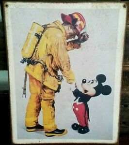 Detail Mickey Mouse Firefighter Print Nomer 32