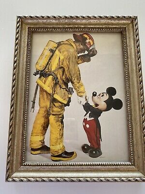 Detail Mickey Mouse Firefighter Print Nomer 45