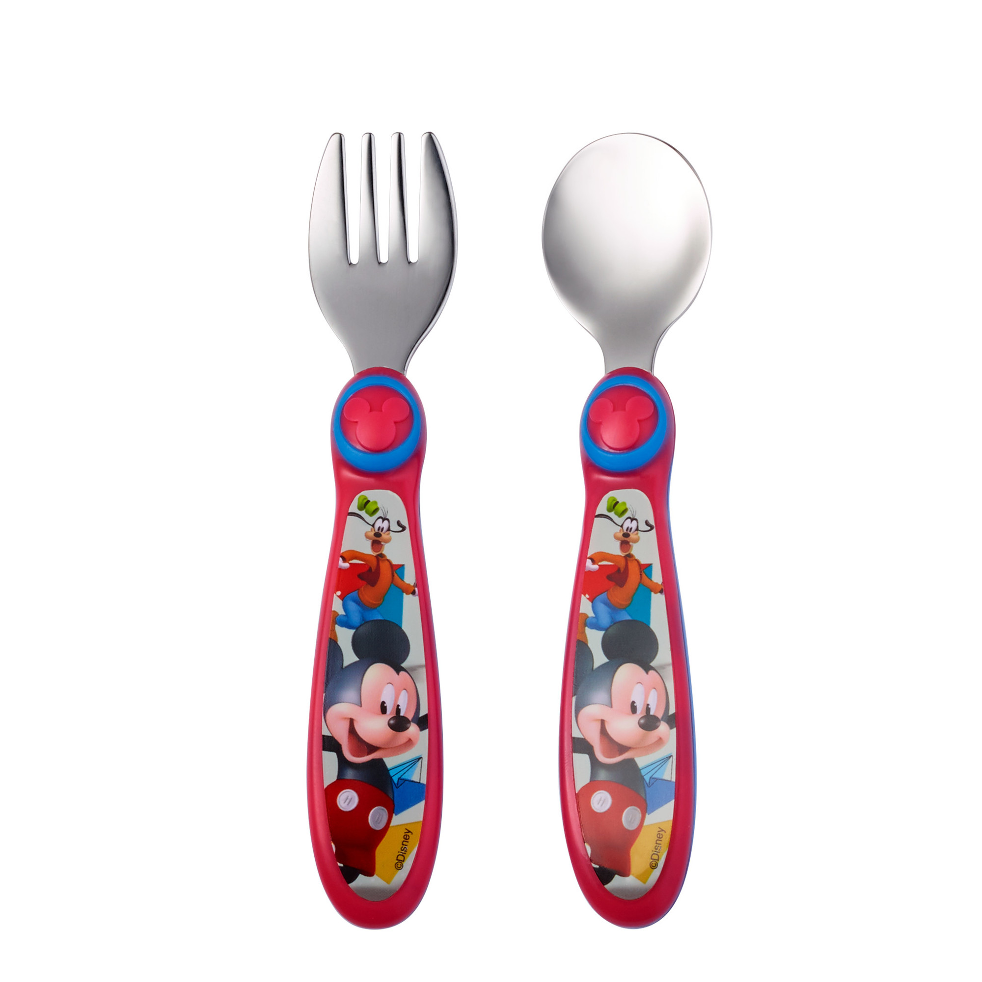 Mickey Mouse Fork And Spoon - KibrisPDR