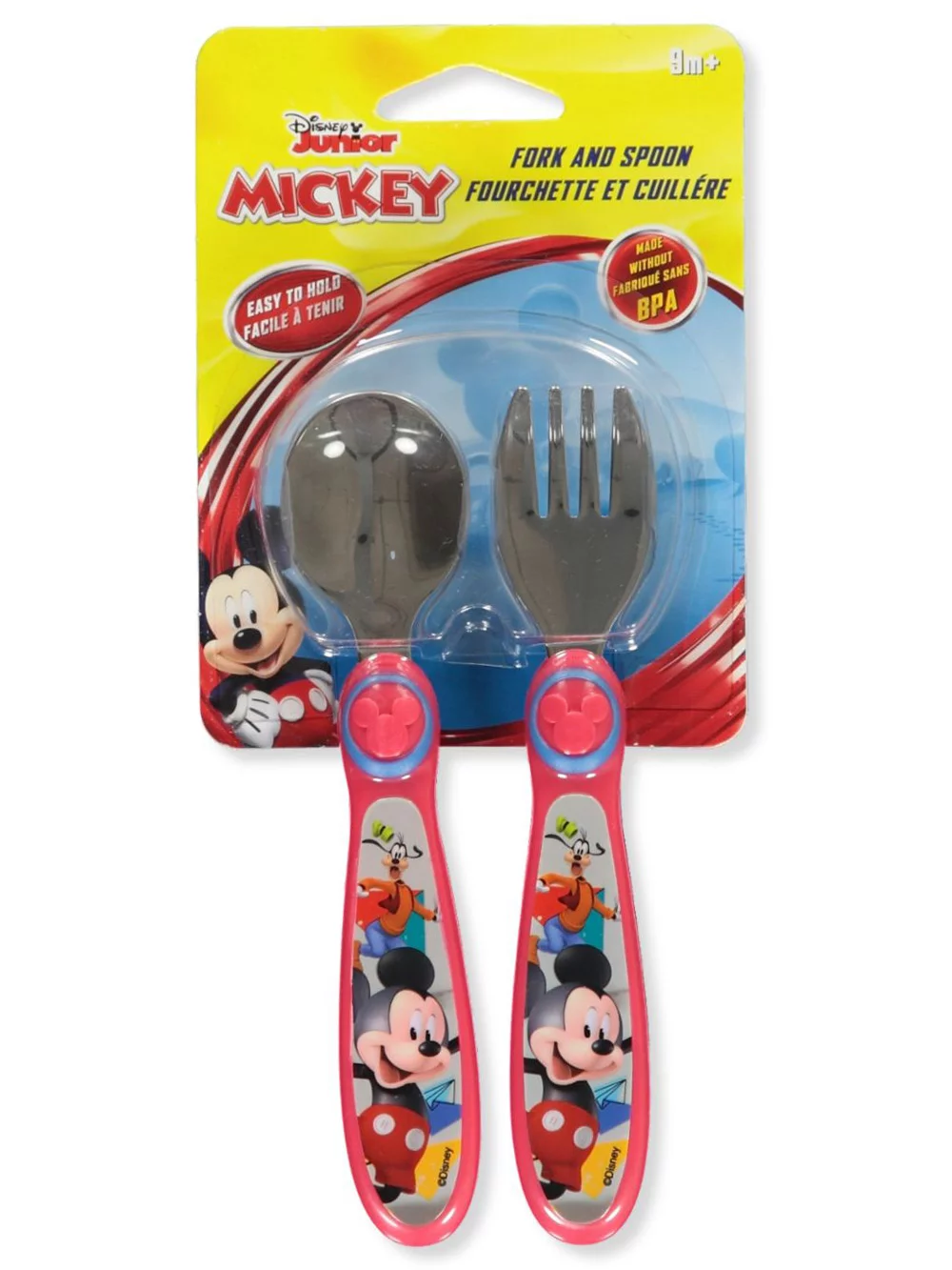 Detail Mickey Mouse Fork And Spoon Nomer 4