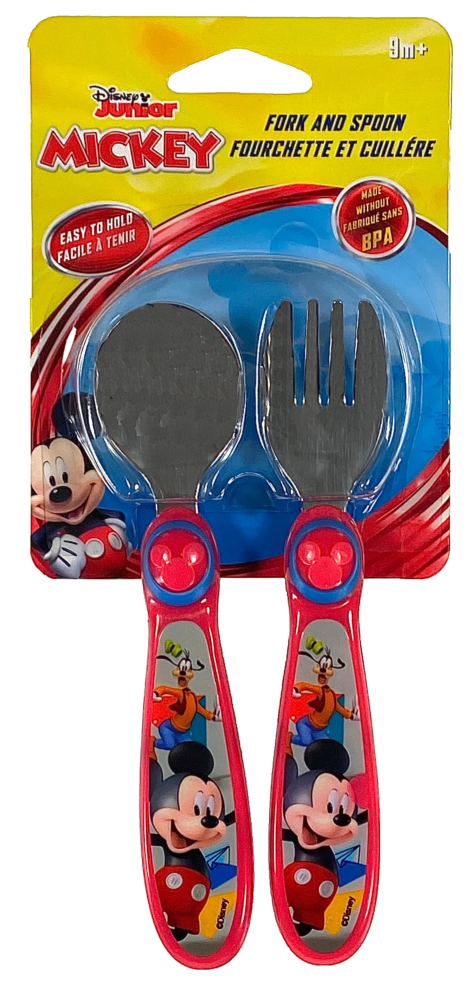 Detail Mickey Mouse Fork And Spoon Nomer 36