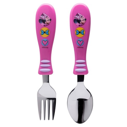 Detail Mickey Mouse Fork And Spoon Nomer 8