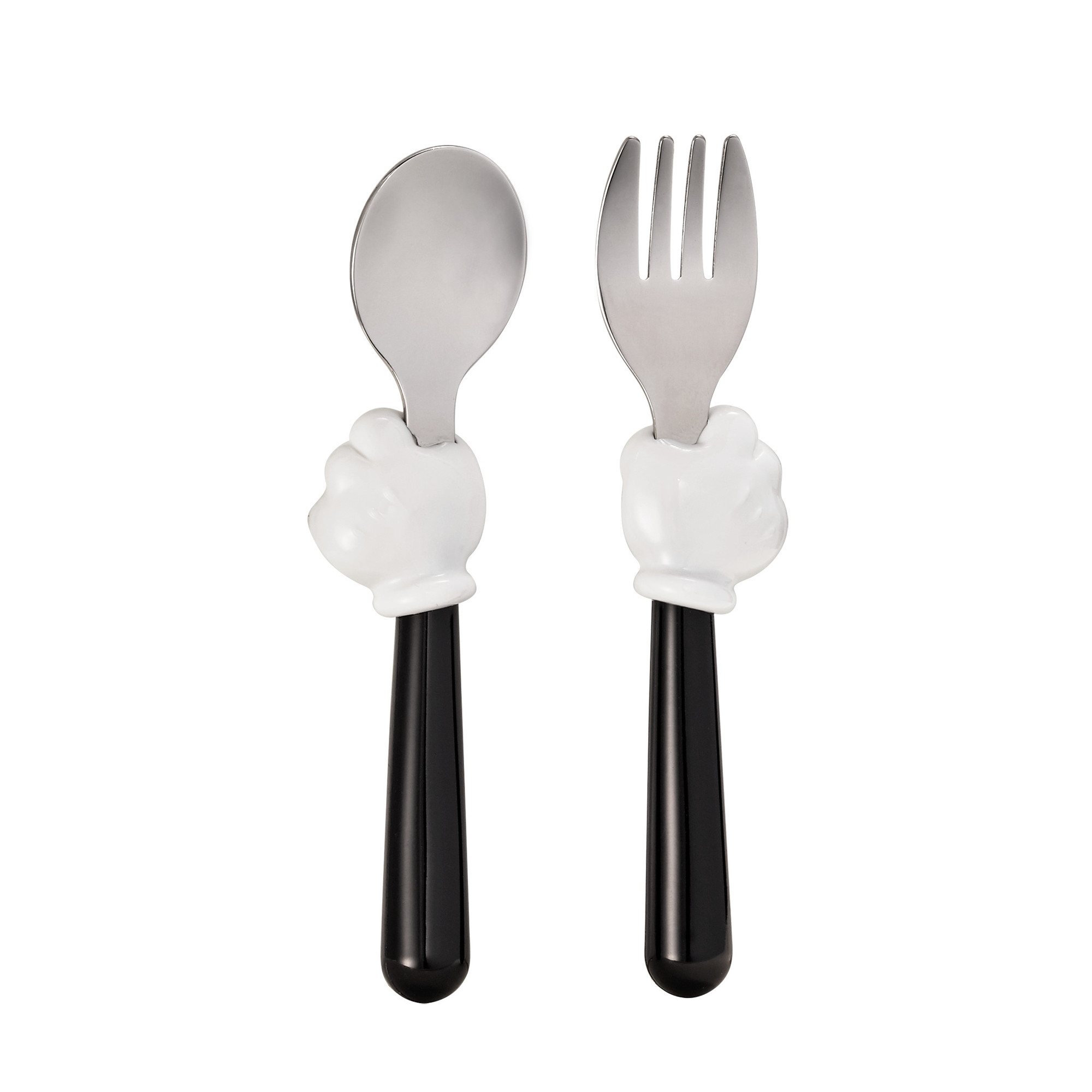 Detail Mickey Mouse Fork And Spoon Nomer 10