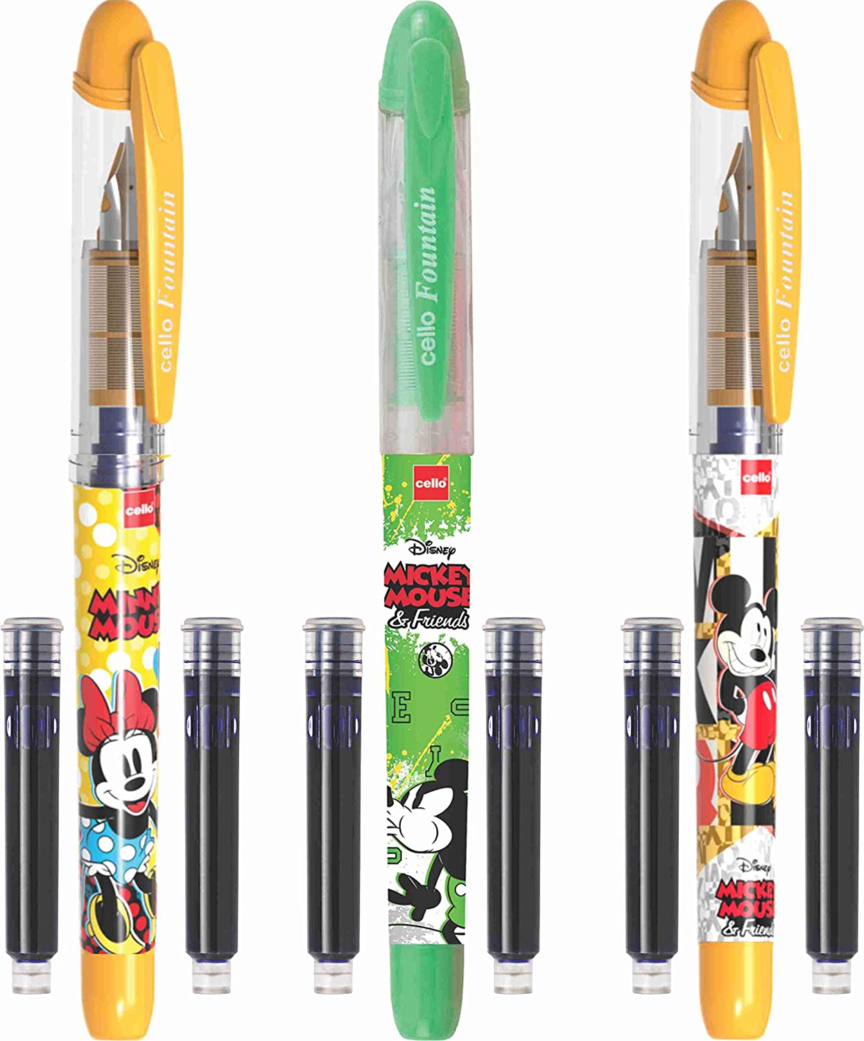 Detail Mickey Mouse Fountain Pen Nomer 37
