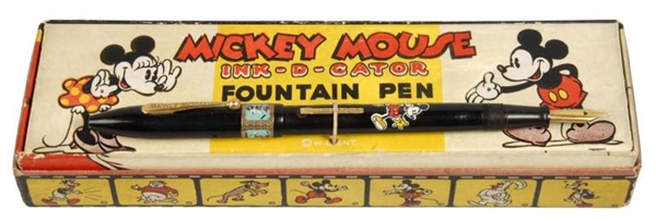 Detail Mickey Mouse Fountain Pen Nomer 57