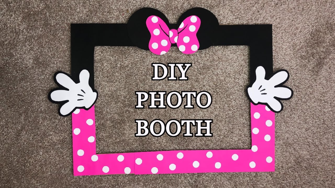 Detail Mickey Mouse Frame For Photo Booth Nomer 31