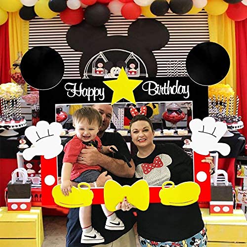 Detail Mickey Mouse Frame For Photo Booth Nomer 51