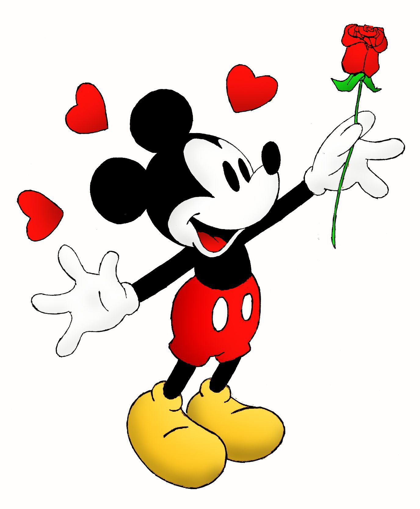 Detail Mickey Mouse Free Picture Nomer 23