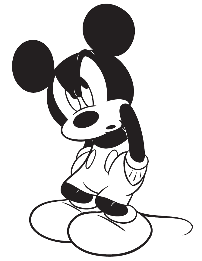 Detail Mickey Mouse Gangster Drawings Nomer 33