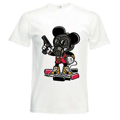 Detail Mickey Mouse Gangster Shirt Nomer 8