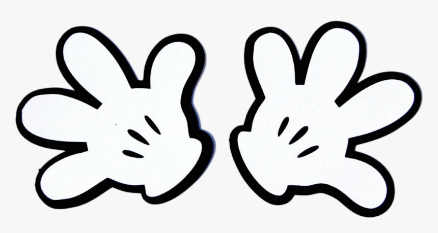 Detail Mickey Mouse Glove Clipart Nomer 2