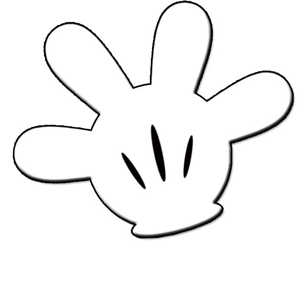 Detail Mickey Mouse Glove Clipart Nomer 19