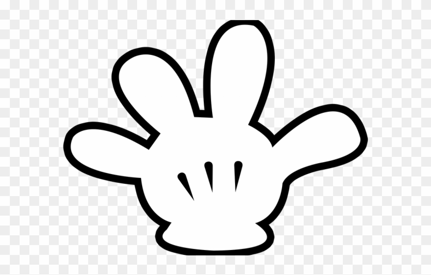 Detail Mickey Mouse Glove Clipart Nomer 4