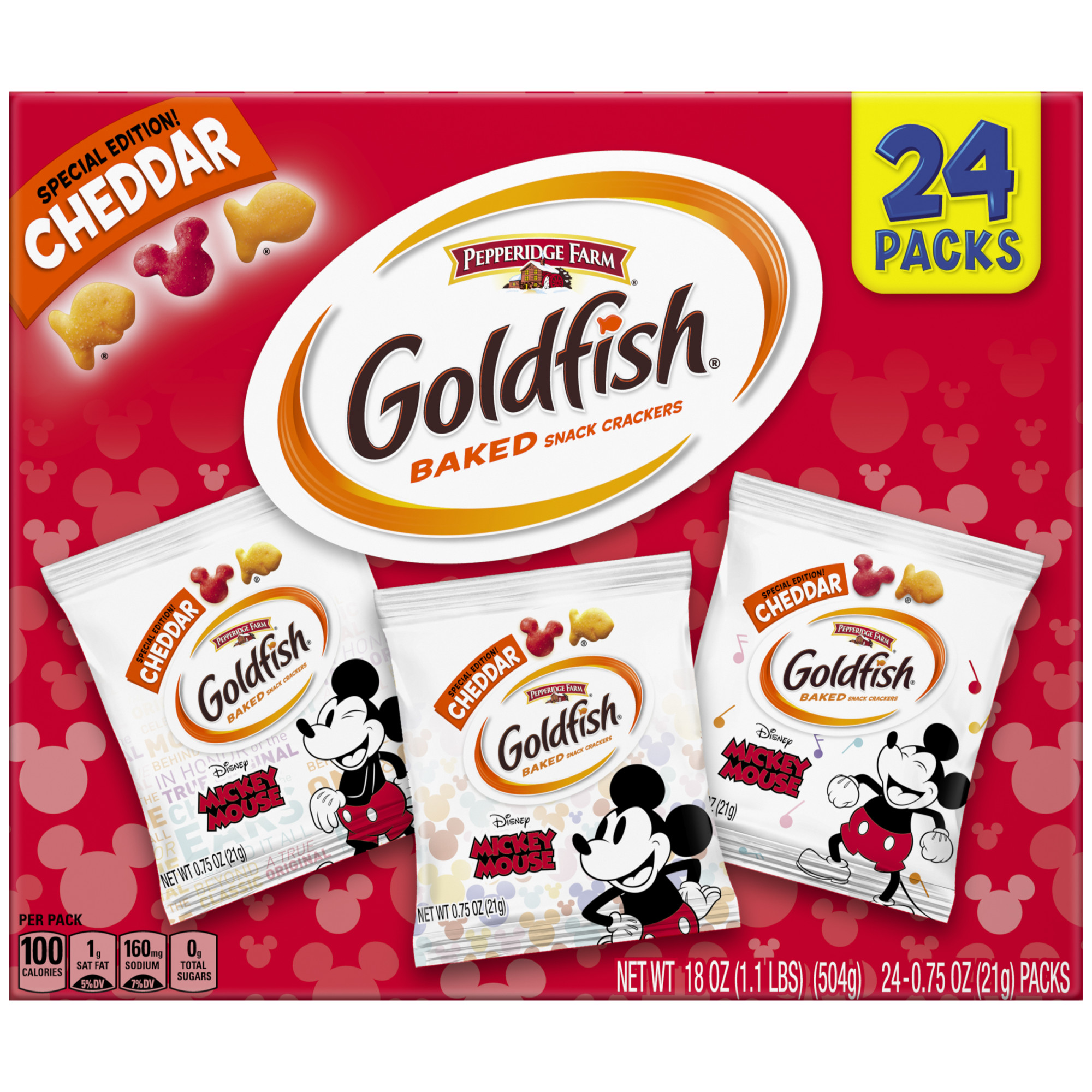 Detail Mickey Mouse Goldfish 24 Pack Nomer 3