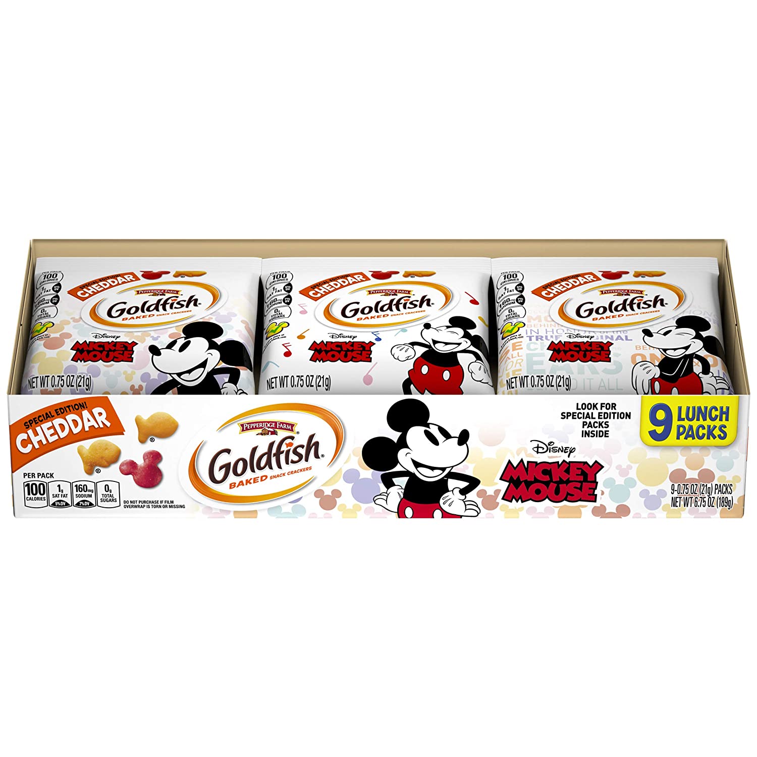 Detail Mickey Mouse Goldfish 24 Pack Nomer 31