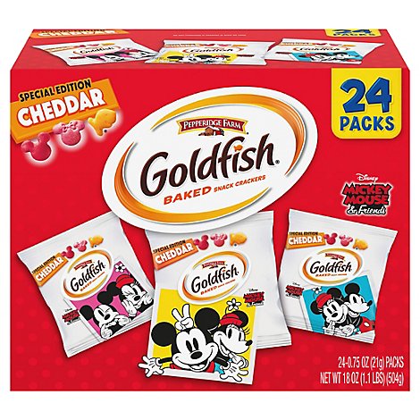 Detail Mickey Mouse Goldfish 24 Pack Nomer 33
