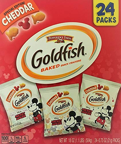 Detail Mickey Mouse Goldfish 24 Pack Nomer 7