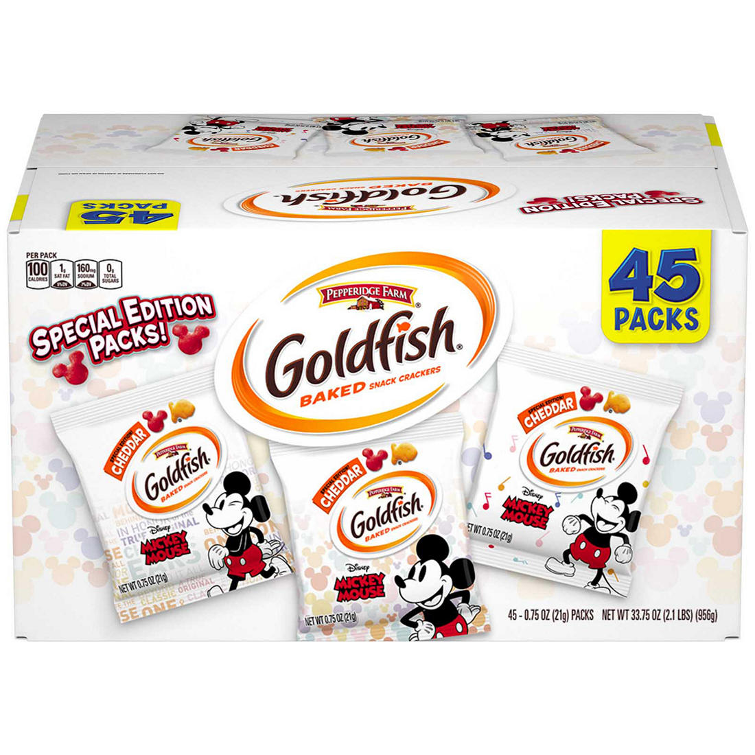 Detail Mickey Mouse Goldfish 24 Pack Nomer 8