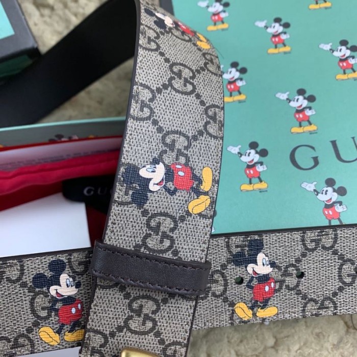 Detail Mickey Mouse Gucci Belt Nomer 24