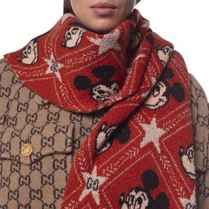 Detail Mickey Mouse Gucci Scarf Nomer 23